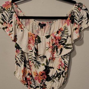 Tropical Women's Crop-top